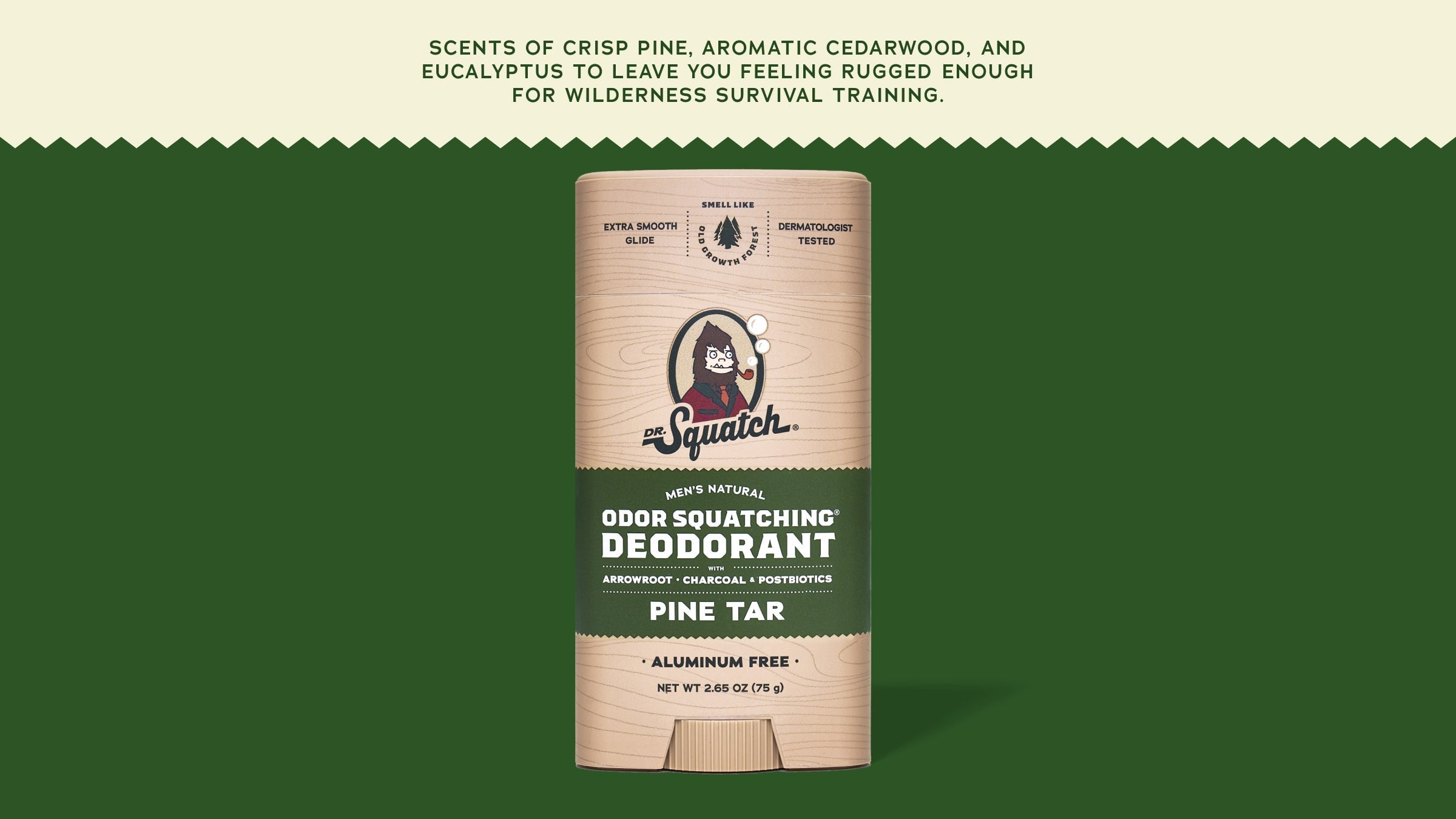Pine Tar Deodorant - Stay Ready After Every Wash
