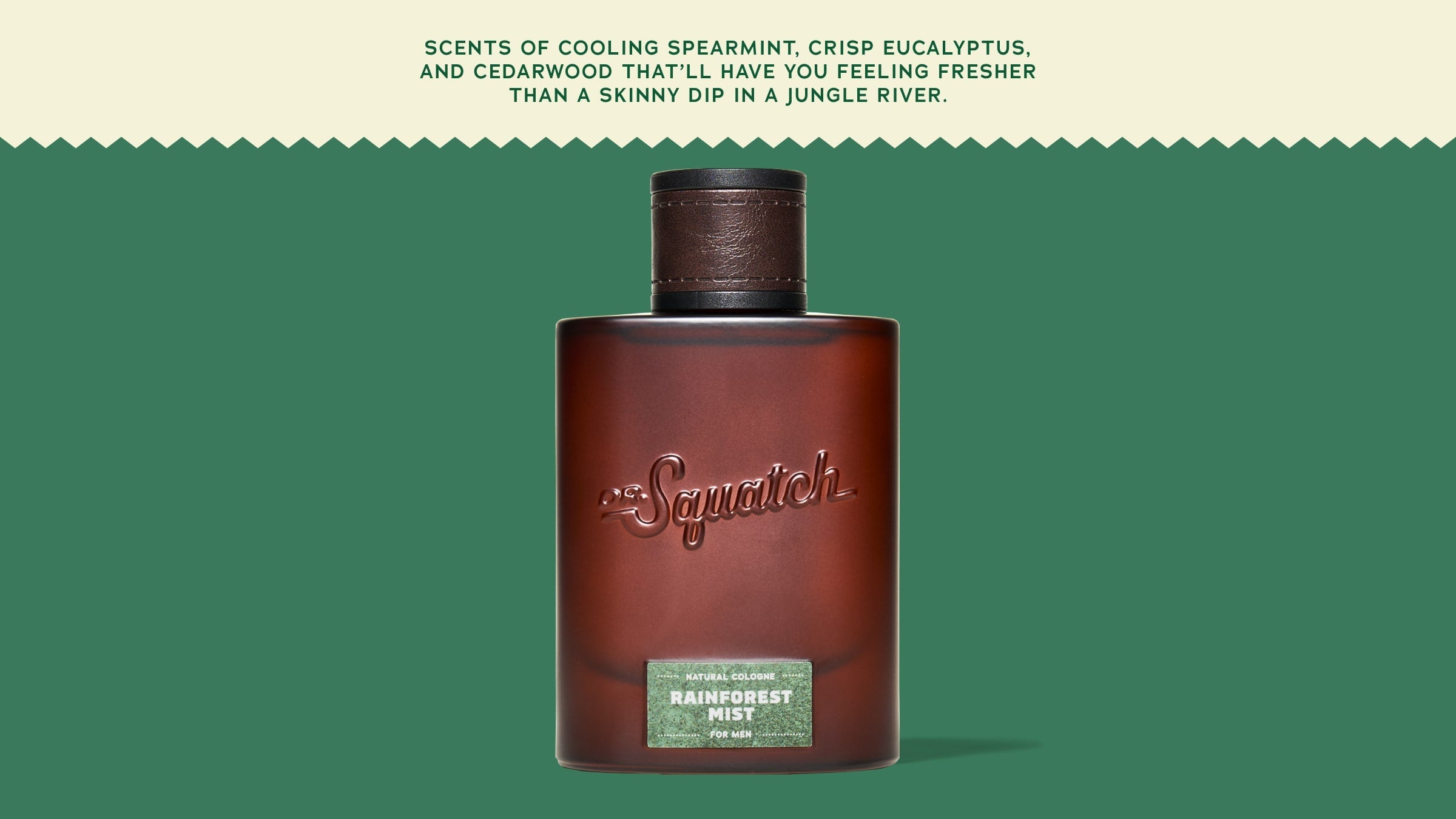 Rainforest Mist Cologne - Smell Clean All Day