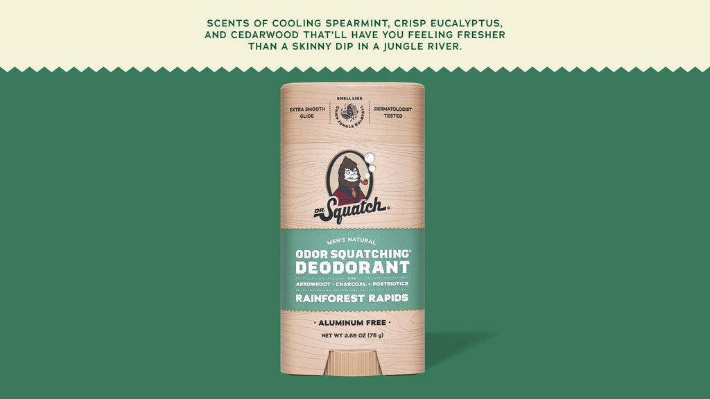 Rainforest Rapids Deodorant - Hardworking Soap for Men