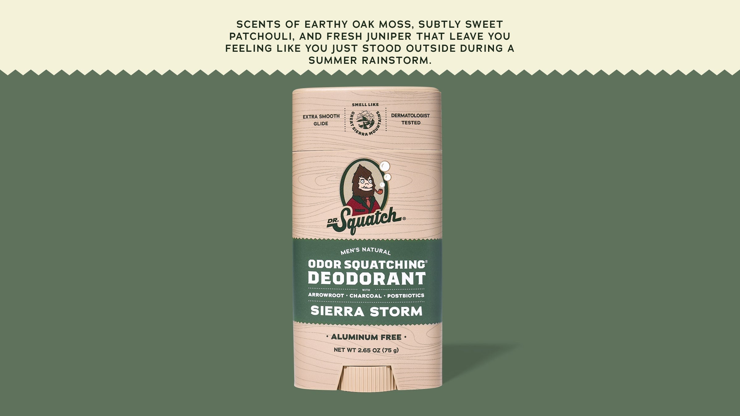 Sierra Storm Deodorant - Wash Better and Smell Better