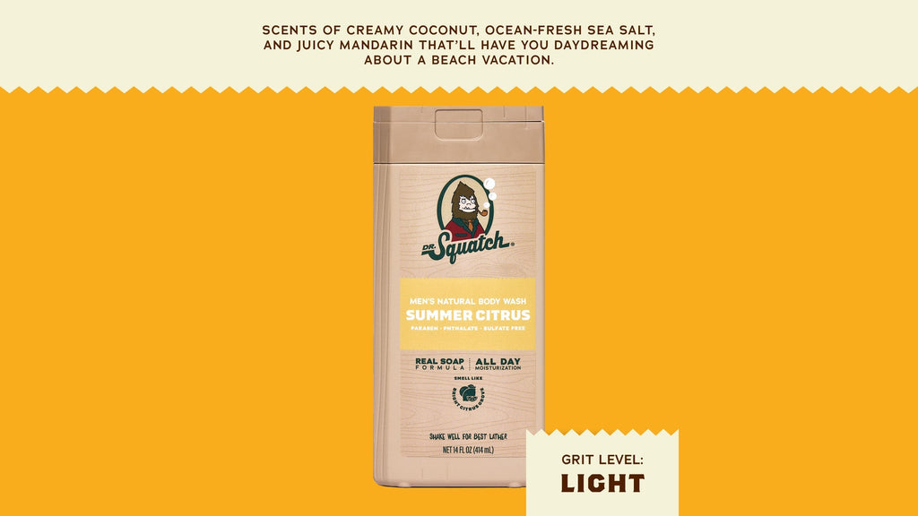 14 oz Summer Citrus Body Wash - Make the Shower Upgrade