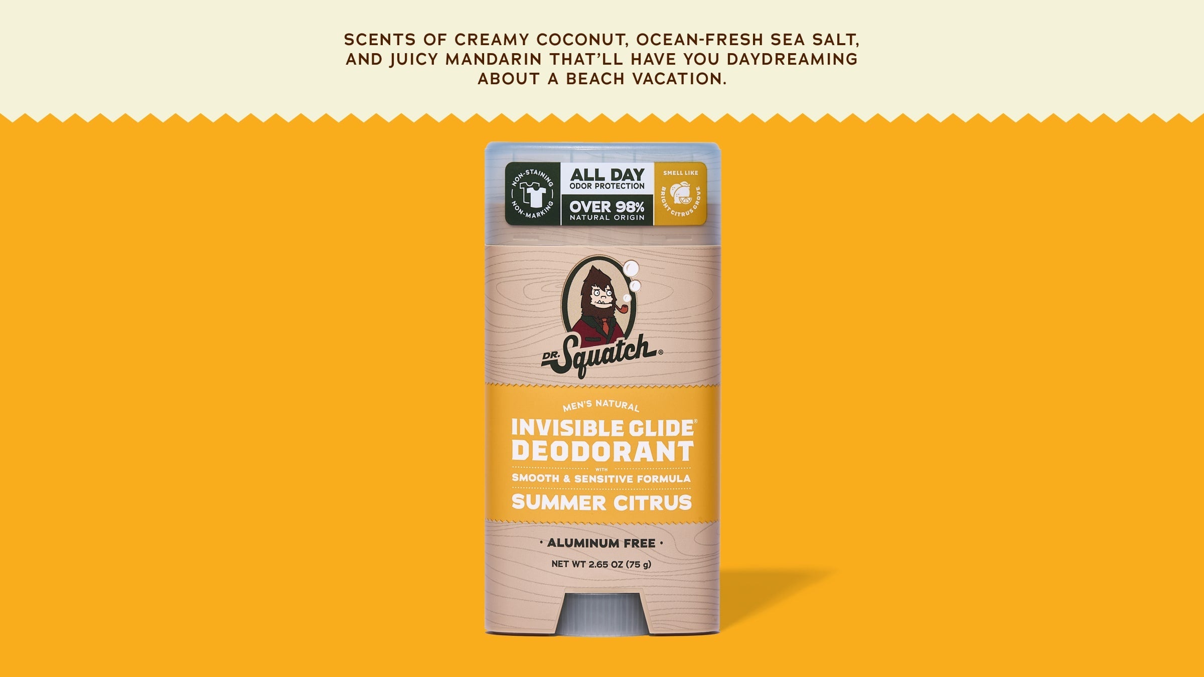 Summer Citrus Invisible Glide Deodorant - Good Morning Good Soap