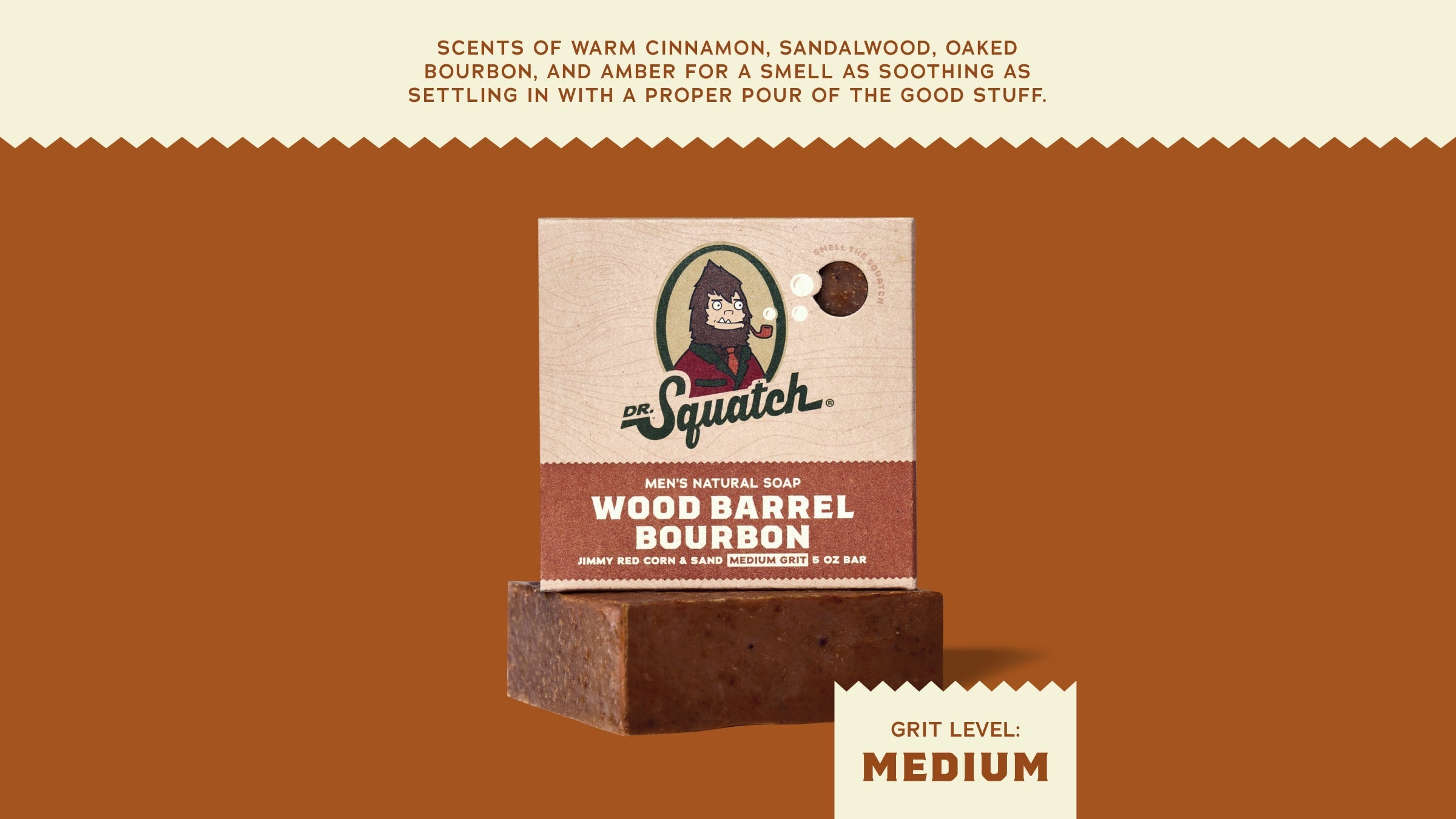 Wood Barrel Bourbon - Shower Strong Every Day