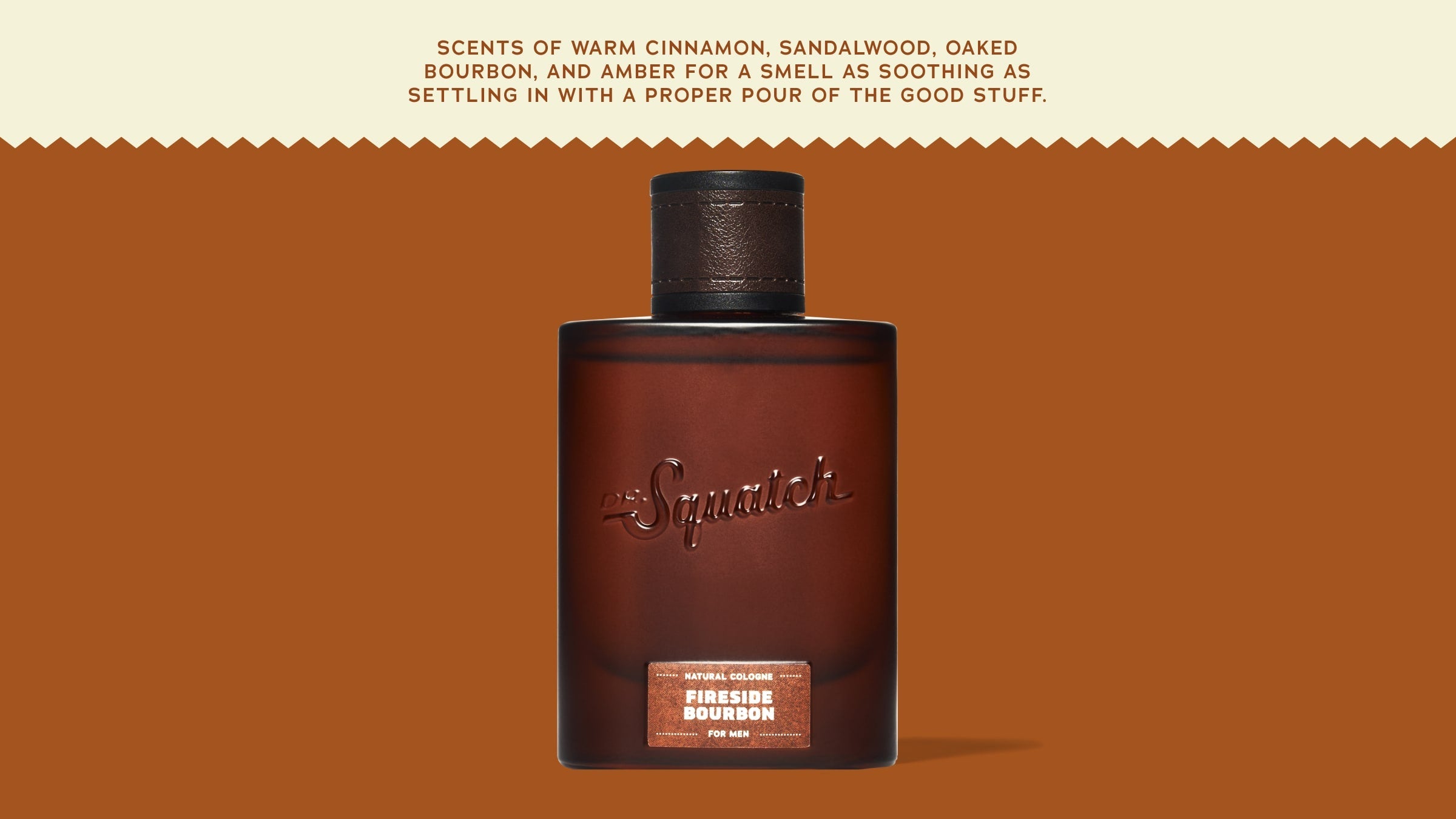 Fireside Bourbon Cologne - Make Your Routine Fresher
