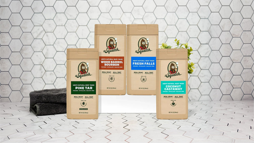 Body Wash 4-Pack - Freshness for the Daily Grind