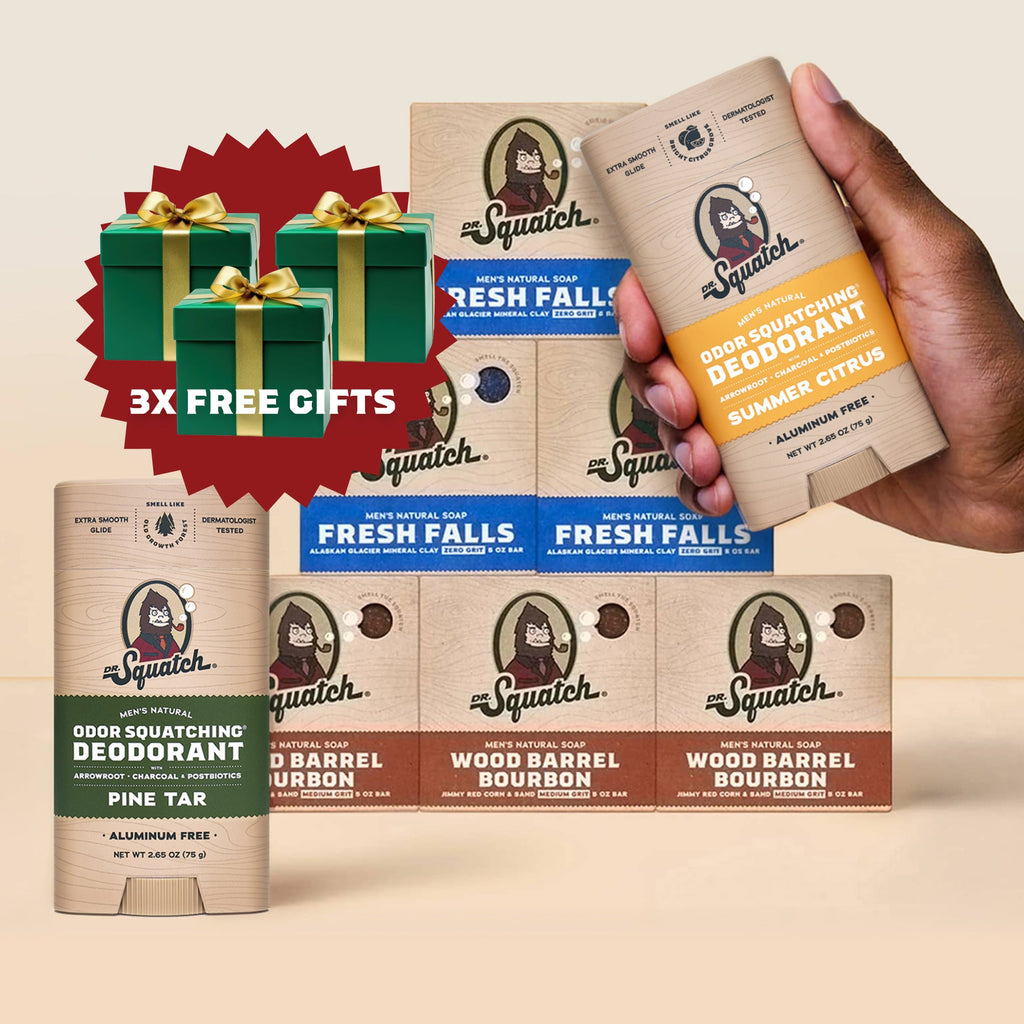 The Squatch Stack + Exclusive Gifts - Make Clean Feel Awesome