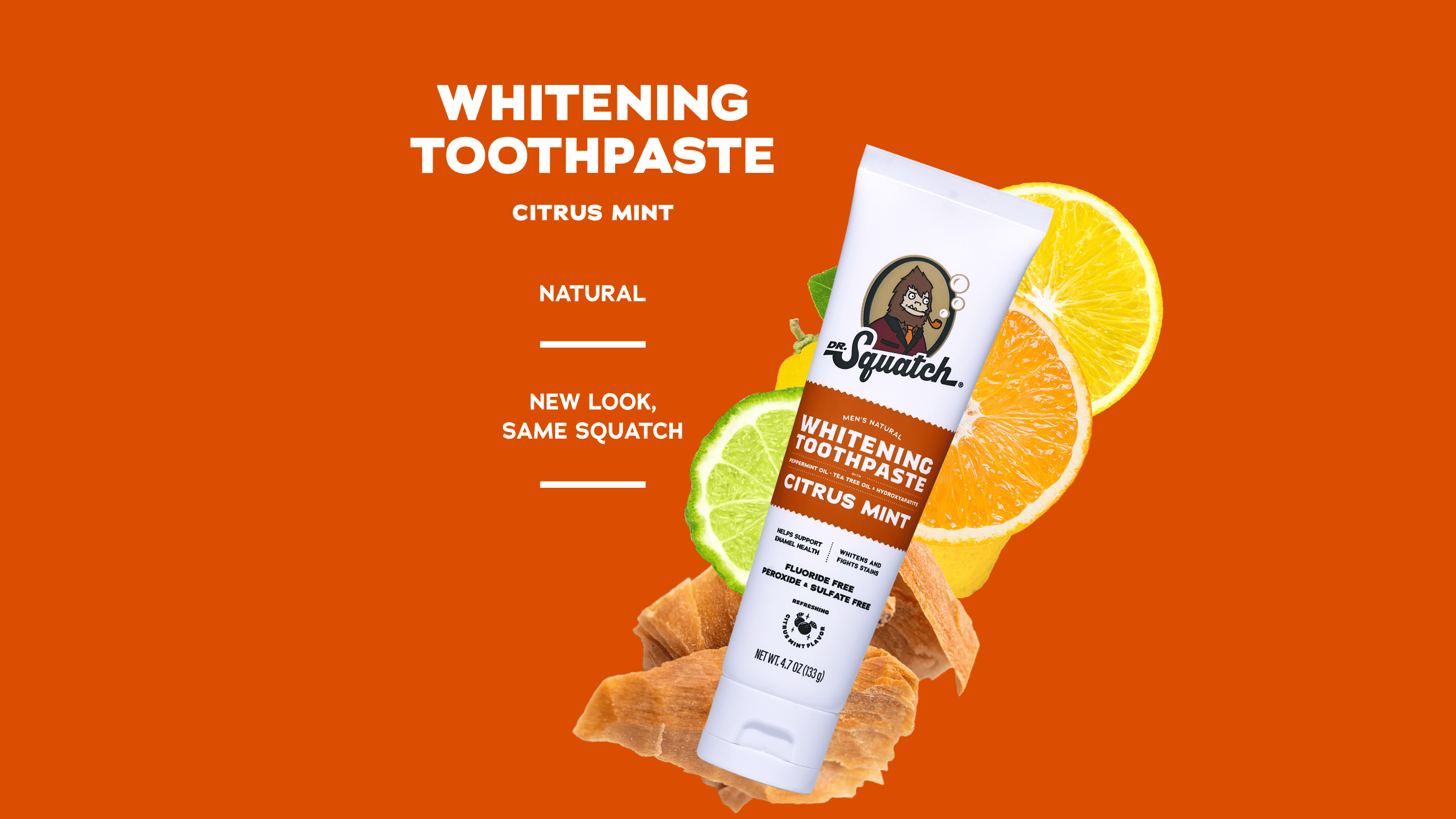 Citrus Mint Whitening Toothpaste - Men's Care Made Simple
