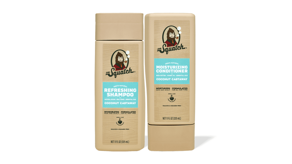 Coconut Castaway Hair Care Kit - Smell Clean Not Overdone