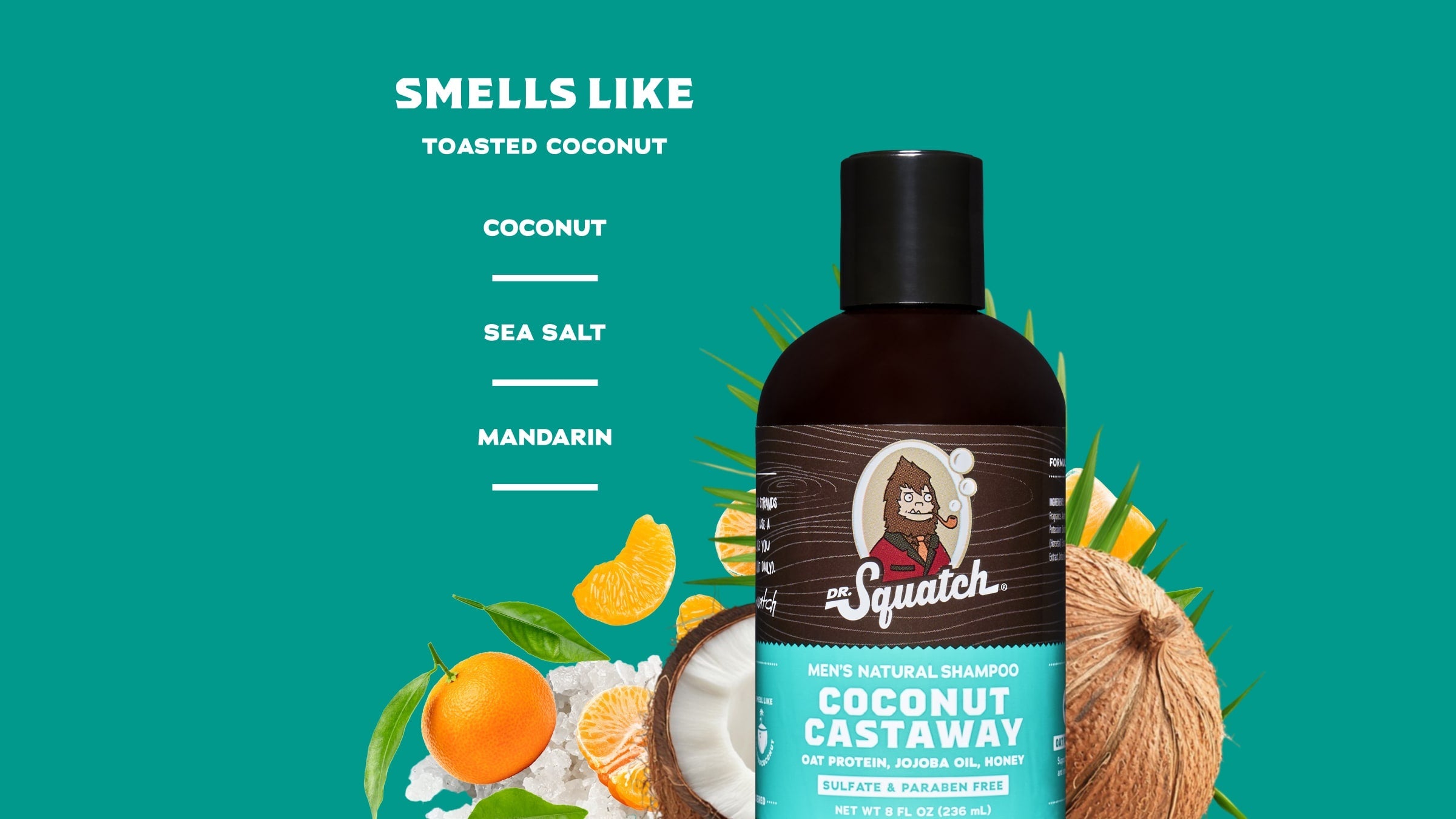Coconut Castaway Shampoo - Feel Good After Every Rinse