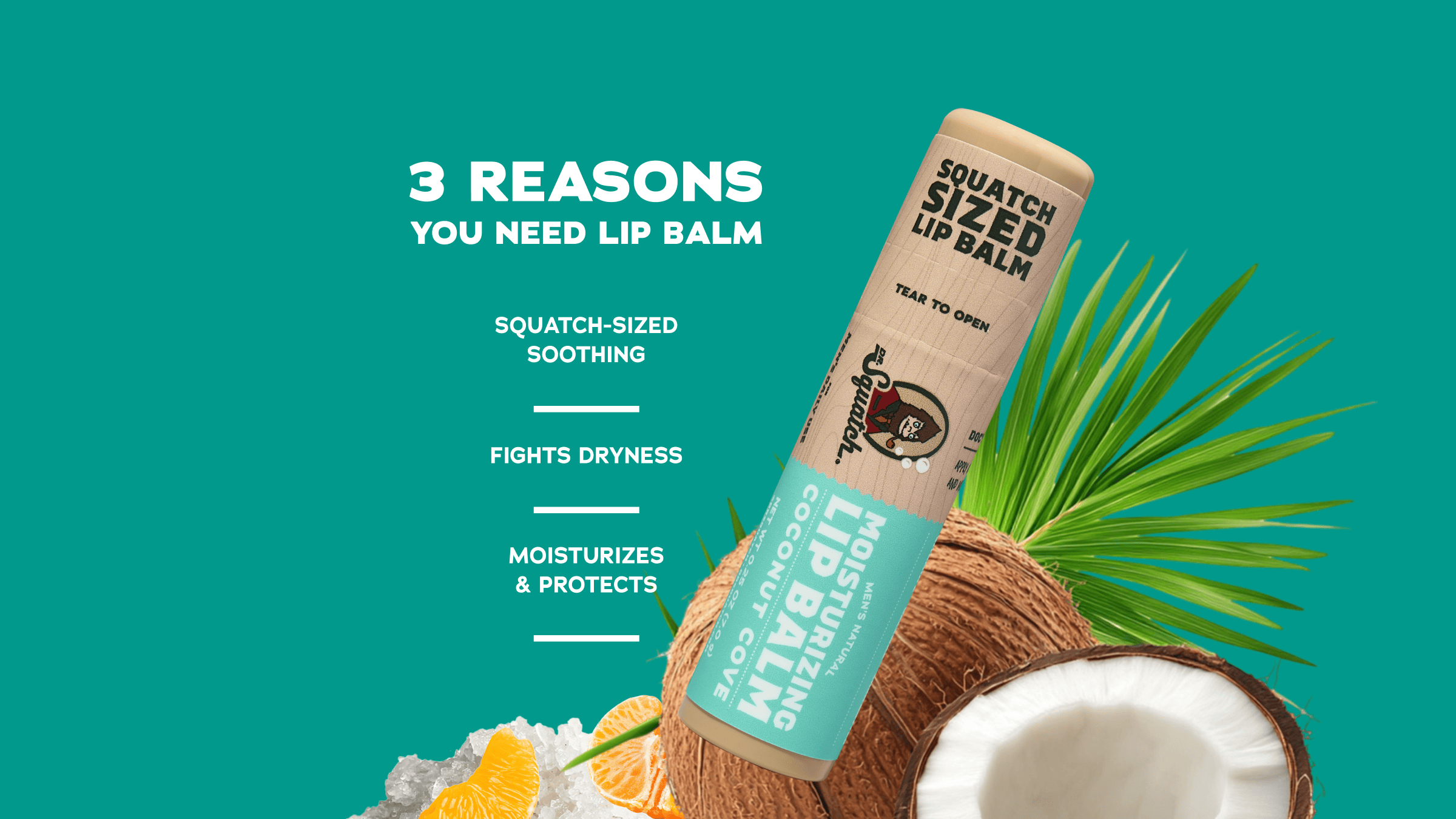 Coconut Cove Lip Balm - Make Shower Time Better