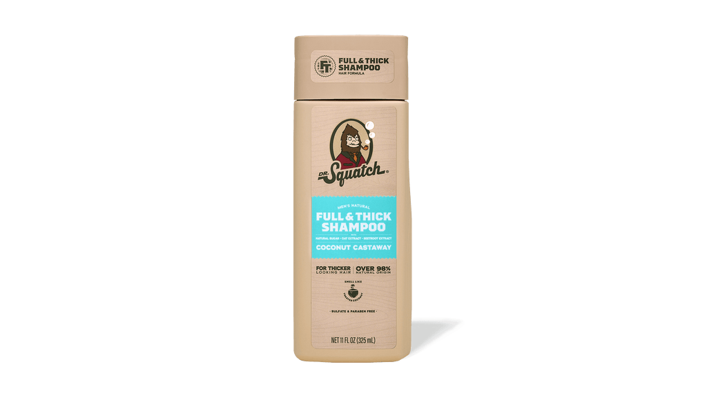 Coconut Castaway Full & Thick Shampoo - Clean Gear for Men