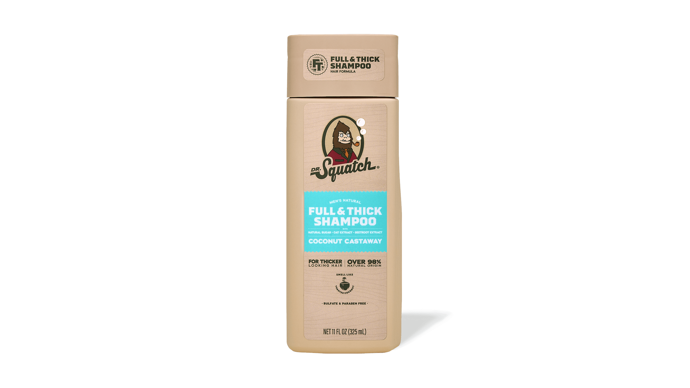 Coconut Castaway Full & Thick Shampoo - Clean Gear for Men