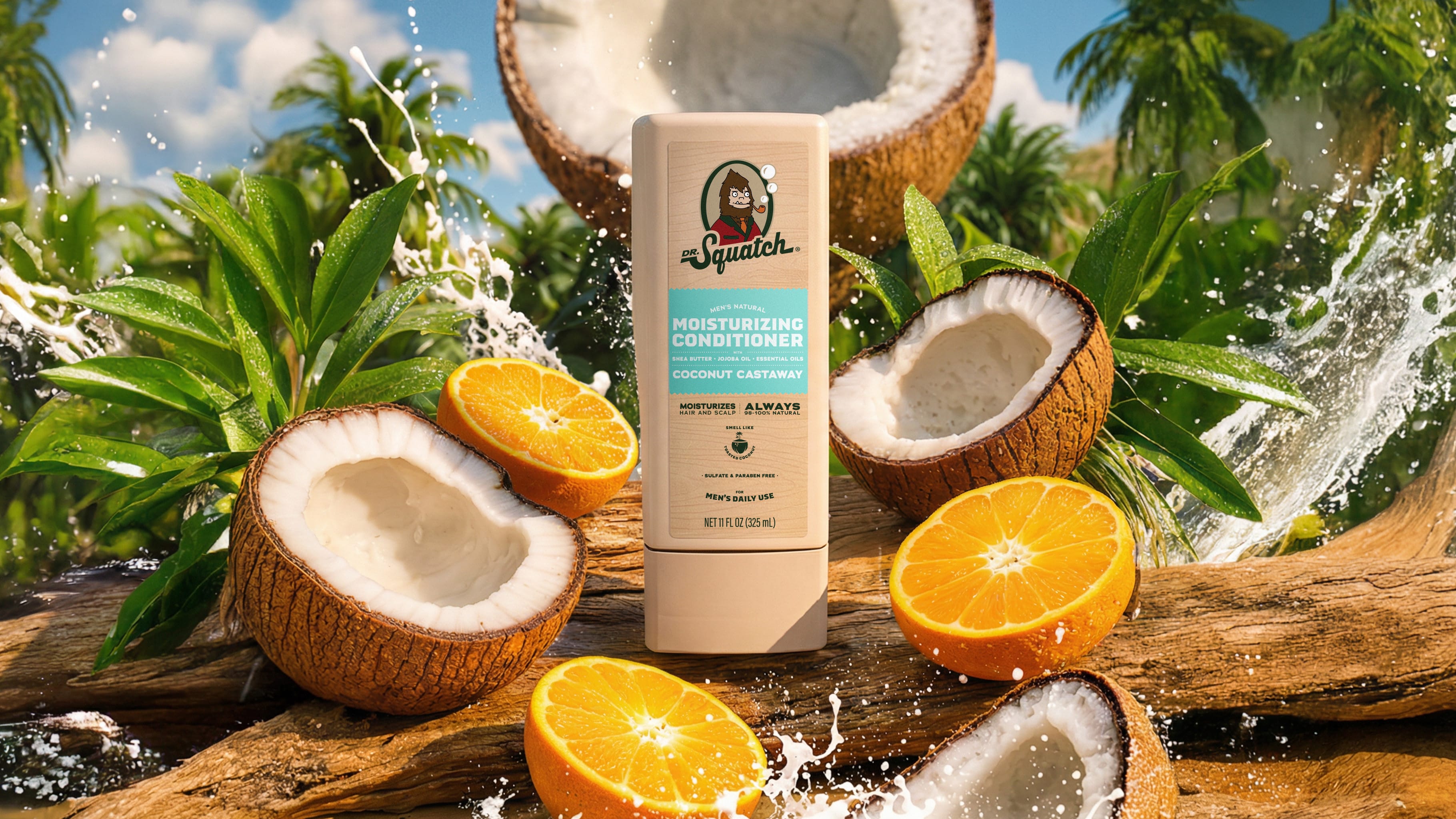 Coconut Castaway Conditioner - Daily Freshness Made Easy