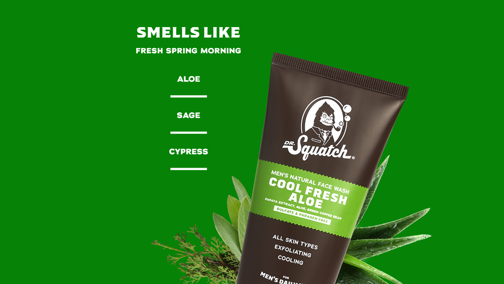 Cool Fresh Aloe Face Wash - Freshness in Every Bar
