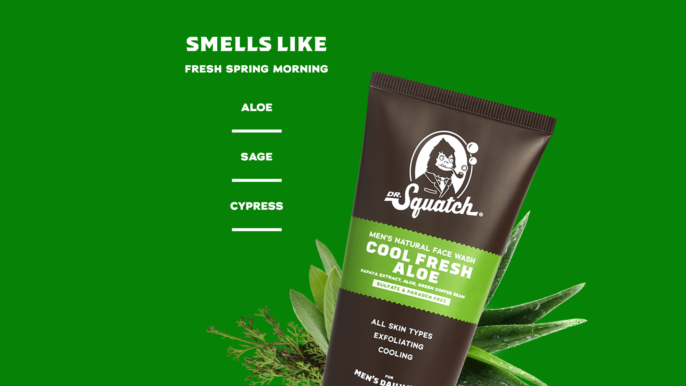 Cool Fresh Aloe Face Wash - Freshness in Every Bar