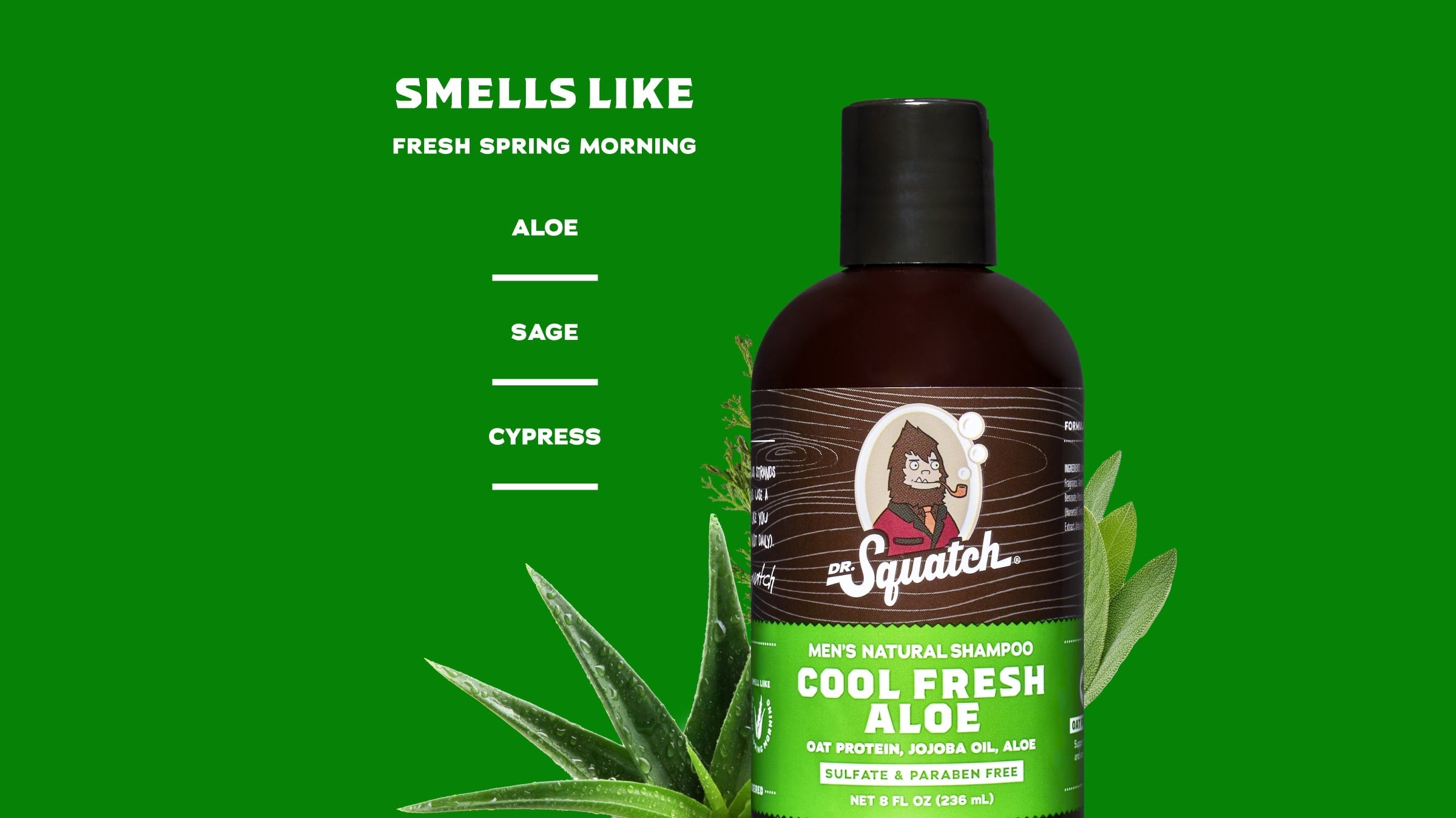 Cool Fresh Aloe Shampoo - Daily Clean With Bold Scent