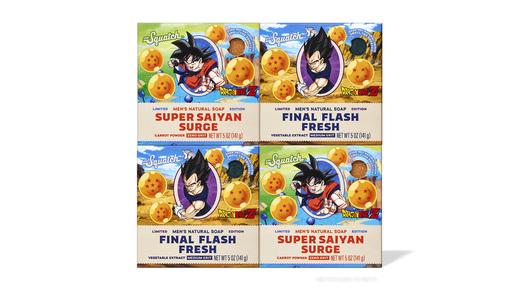 Dragon Ball Z 4-Pack - Fresh Scent for Real Life