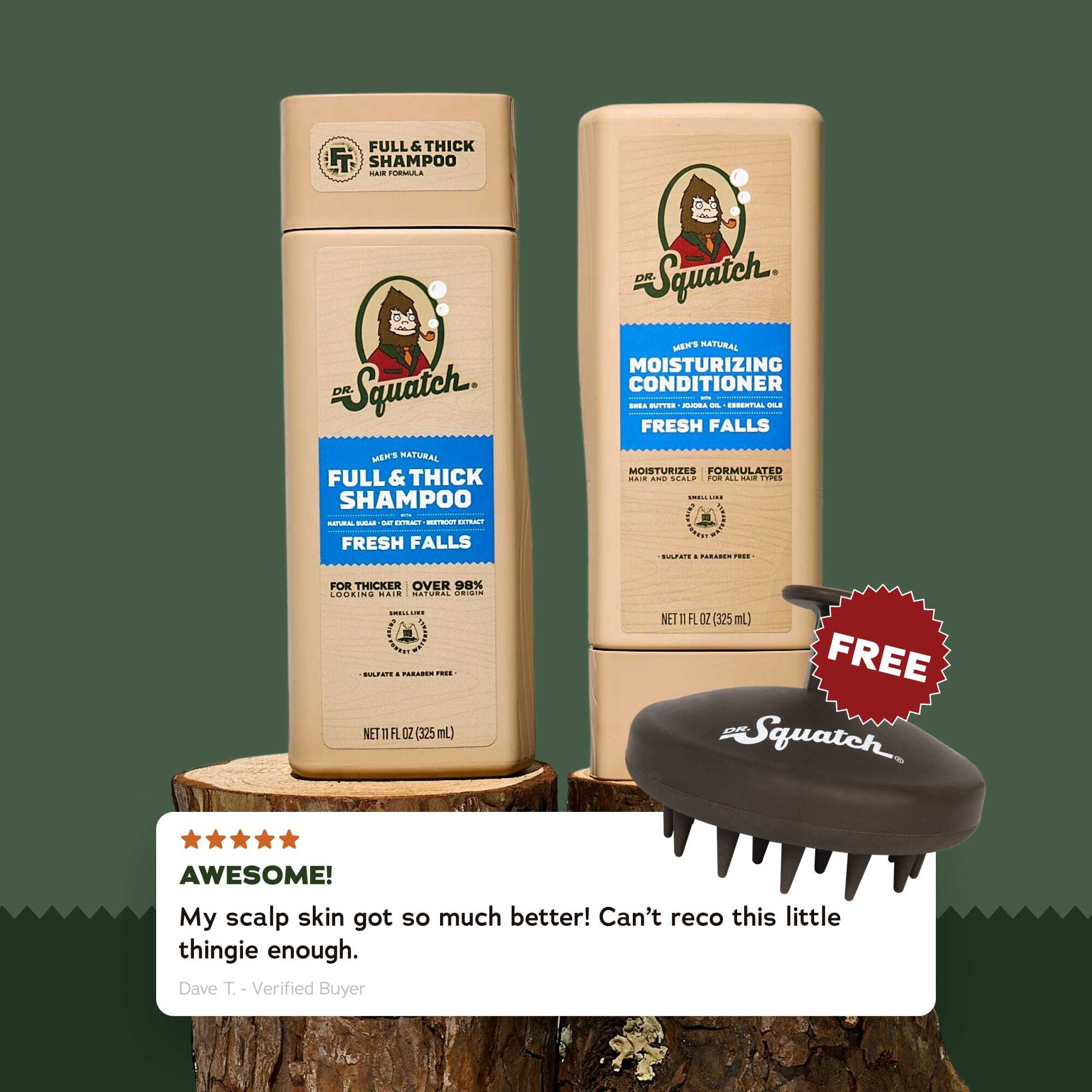 Hair Care Kit + FREE Scalp Scrubber - Shower Smarter Today