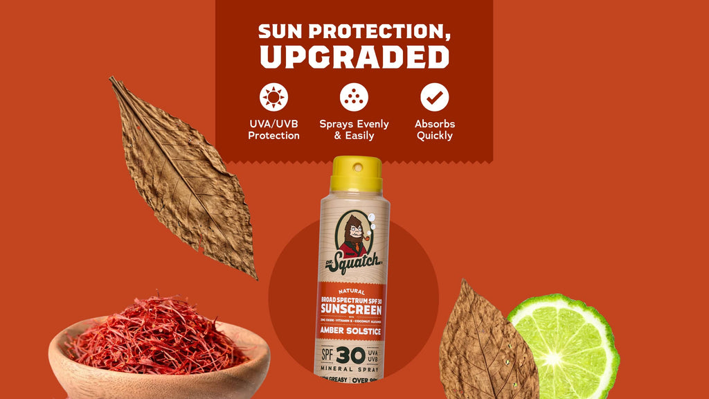 Amber Solstice Spray Sunscreen - Find a Better Way to Lather
