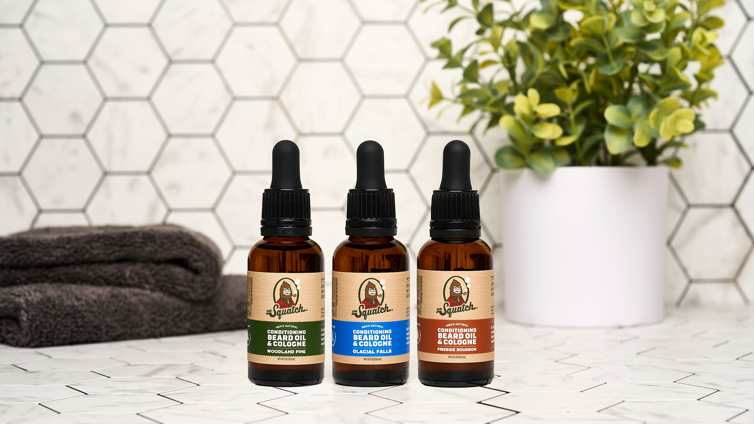 Conditioning Beard Oil & Cologne Fireside Bourbon - Wash Clean and Smell Fresh