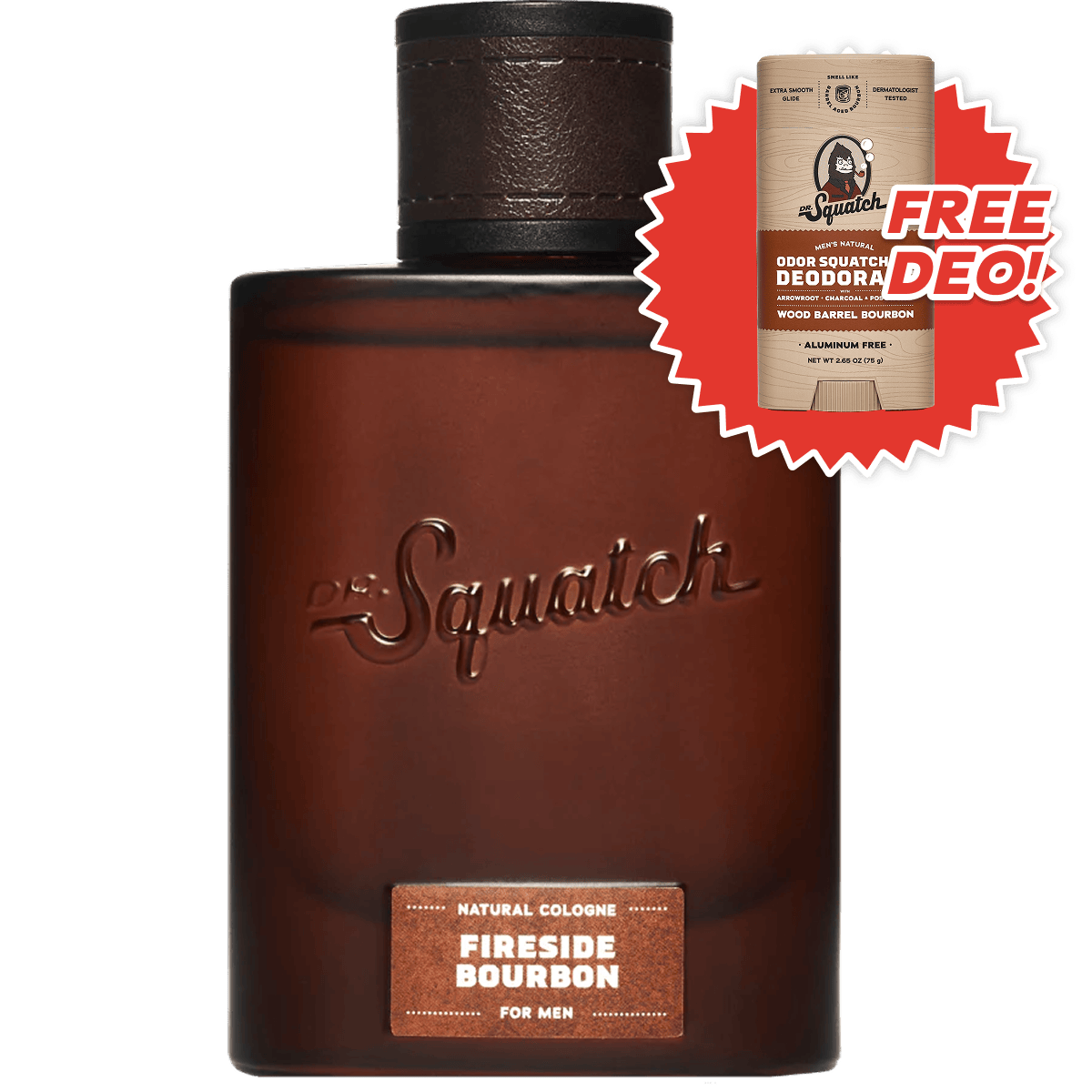 Fireside Bourbon Cologne with Free Deo! - Built for Better Showers