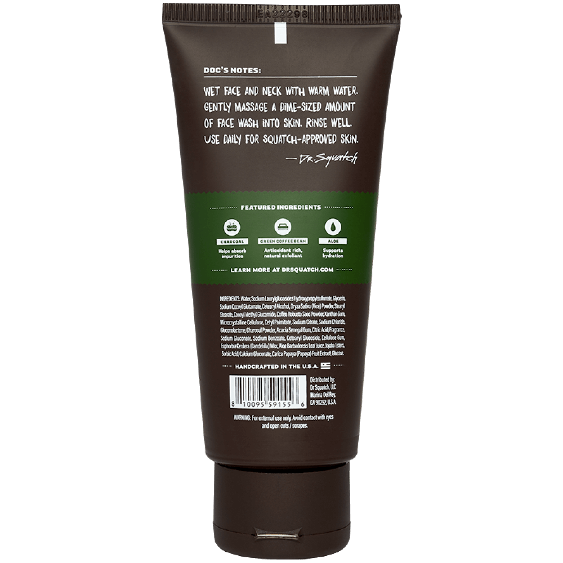 Pine Tar Face Wash - Shower Fresh Every Morning