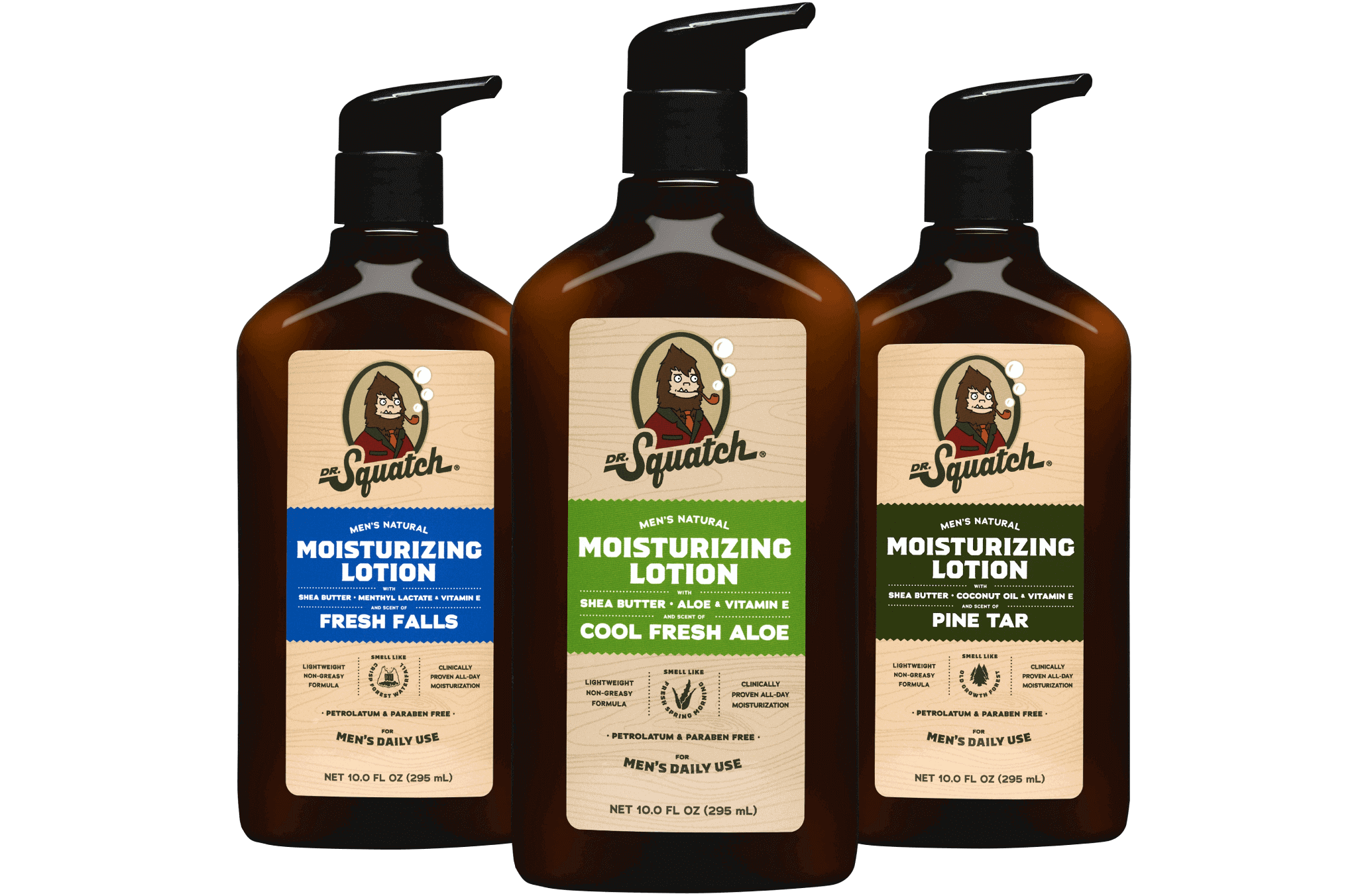 Lotion Subscription - 3 Bottles - Clean Skin With Character