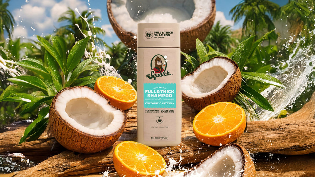 Coconut Castaway Full & Thick Shampoo - Clean Gear for Men
