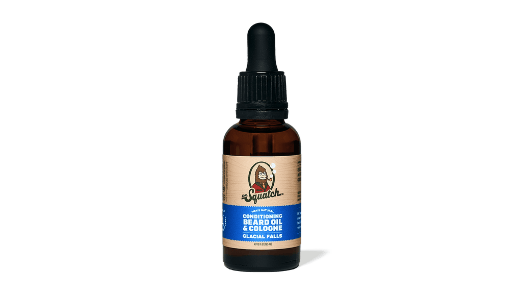 Conditioning Beard Oil & Cologne Glacial Falls - Bold Clean for Busy Days