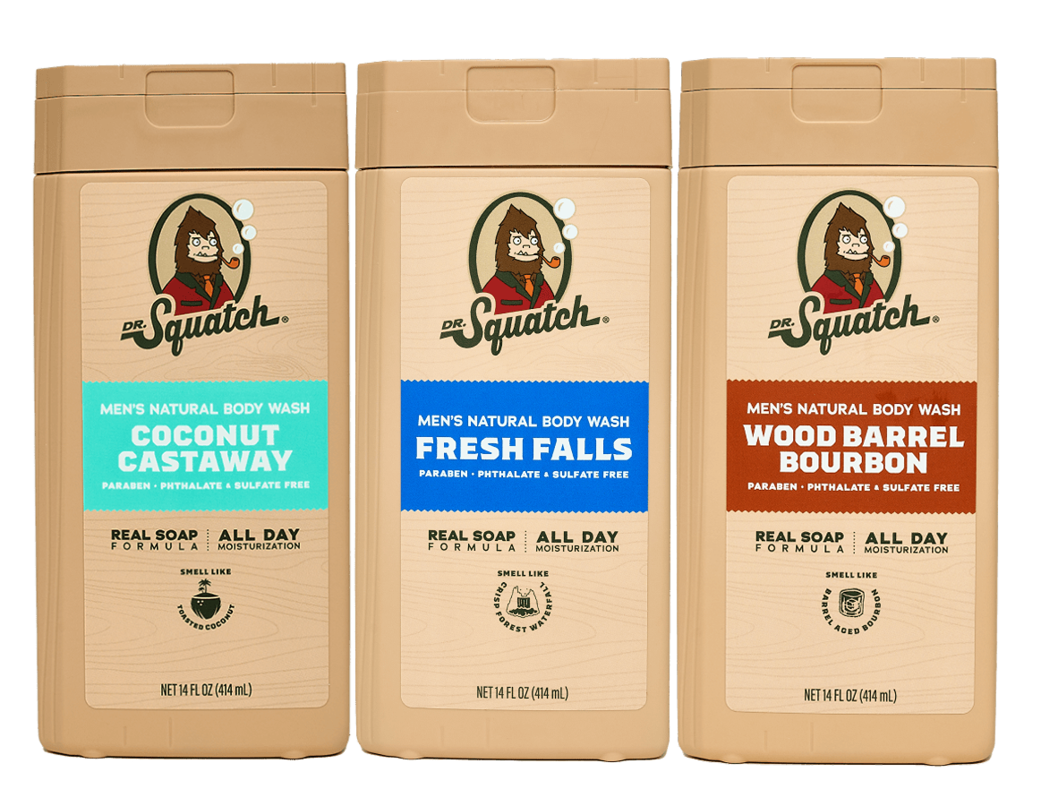 14 oz Body Wash Subscription - 3 Bottles - Leave the Funk Behind