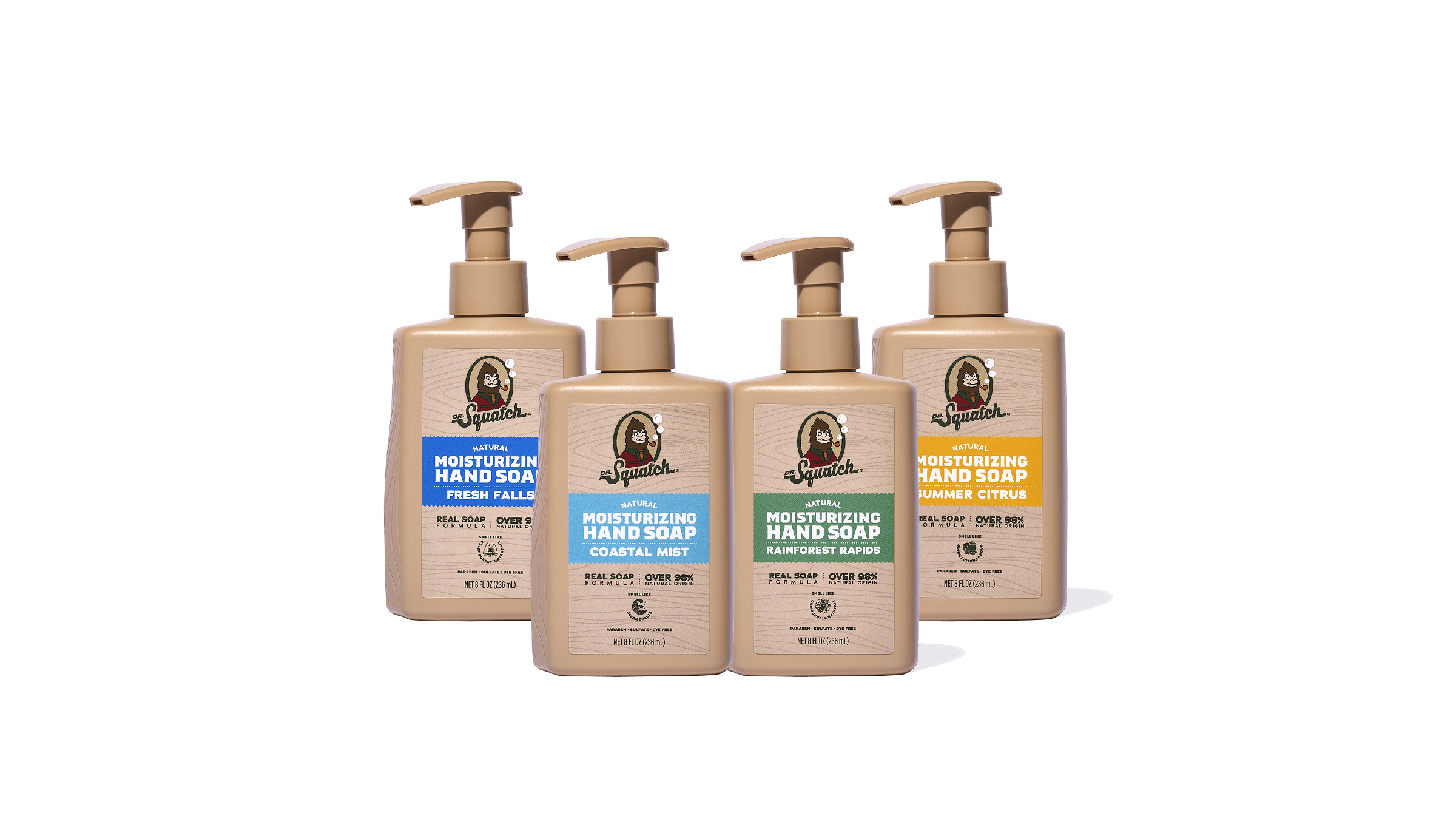 Hand Soap 4-Pack - Better Lather Better Shower