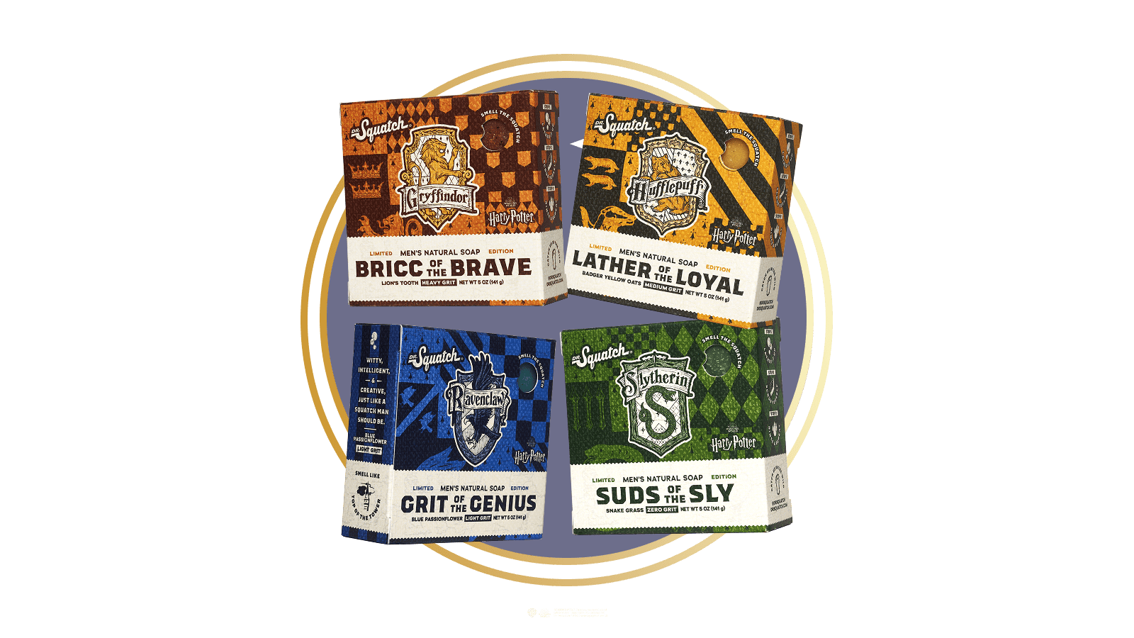 Harry Potter 4-Pack - Meet Your Shower Sidekick