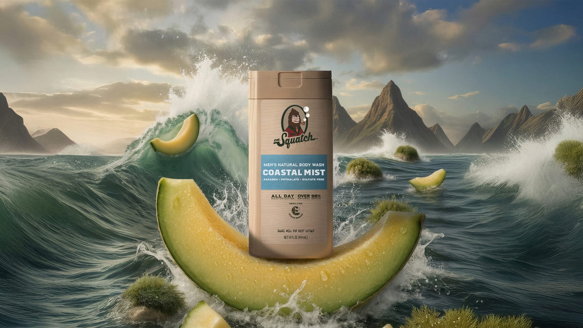 14 oz Coastal Mist Body Wash - Feel Good After Every Rinse