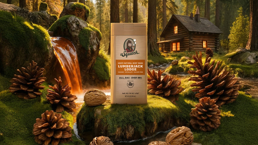 14 oz Lumberjack Lodge Body Wash - Smell Clean All Day