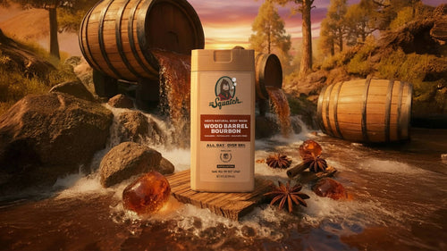 14 oz Wood Barrel Bourbon Body Wash - Better Lather Better Shower