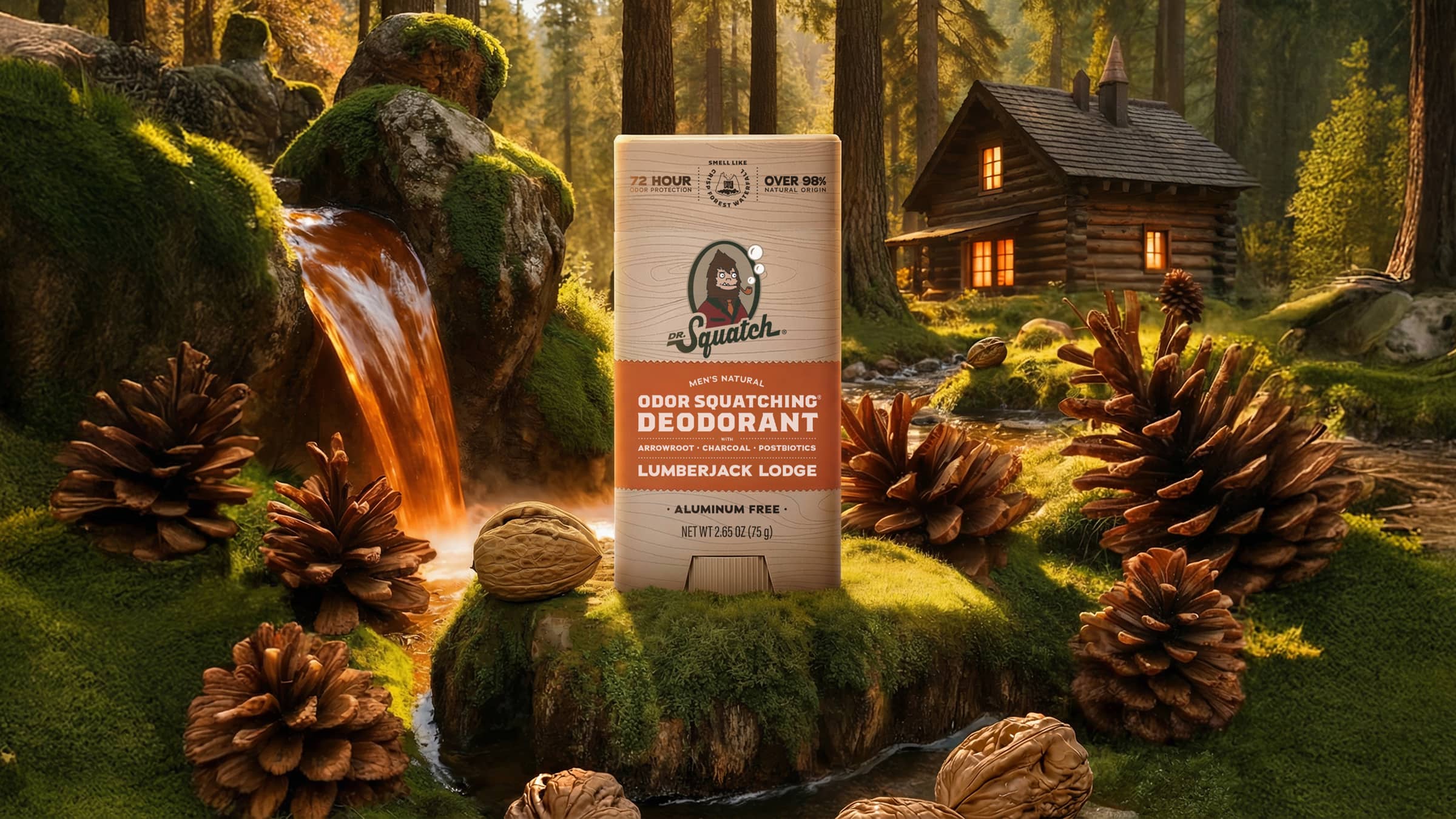 Lumberjack Lodge Deodorant - Step Into Better Freshness