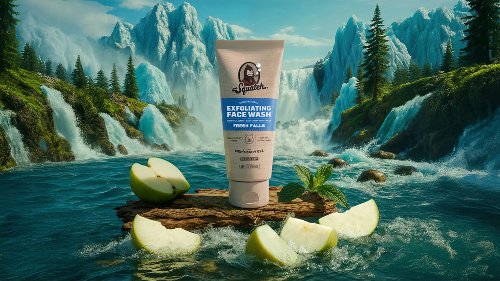 Fresh Falls Exfoliating Face Wash - Feel Fresh After the Gym