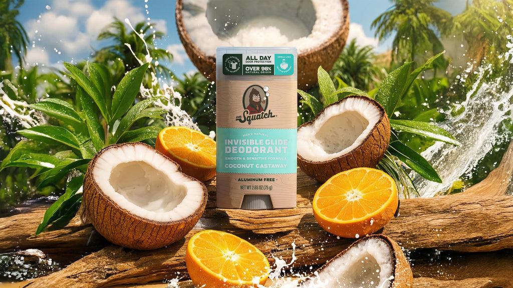 Coconut Castaway Invisible Glide Deodorant - Upgrade Your Daily Clean