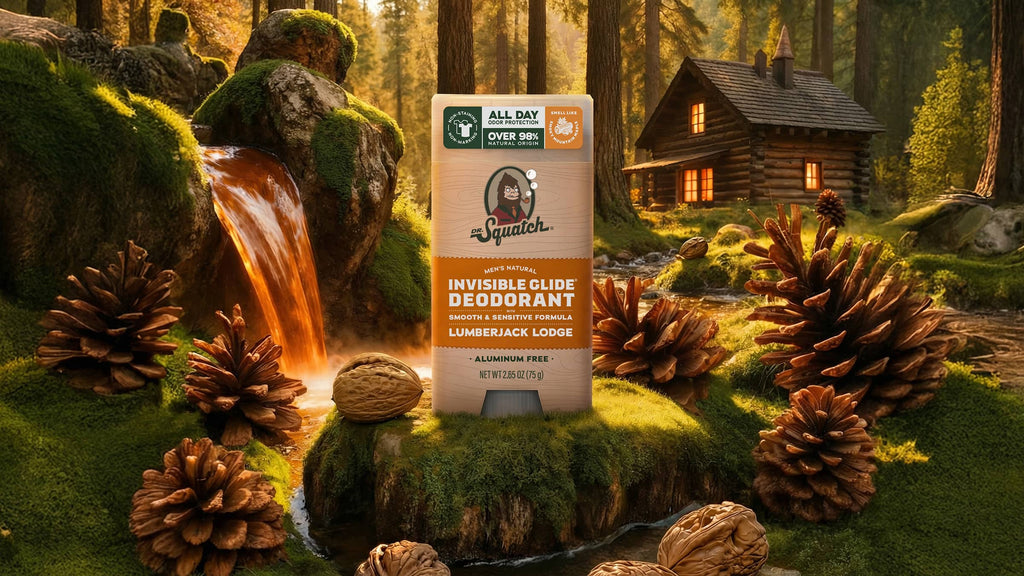 Lumberjack Lodge Invisible Glide Deodorant - A Fresh Take on Soap