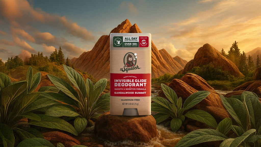 Sandalwood Summit Invisible Glide Deodorant - Body Care Made for Men