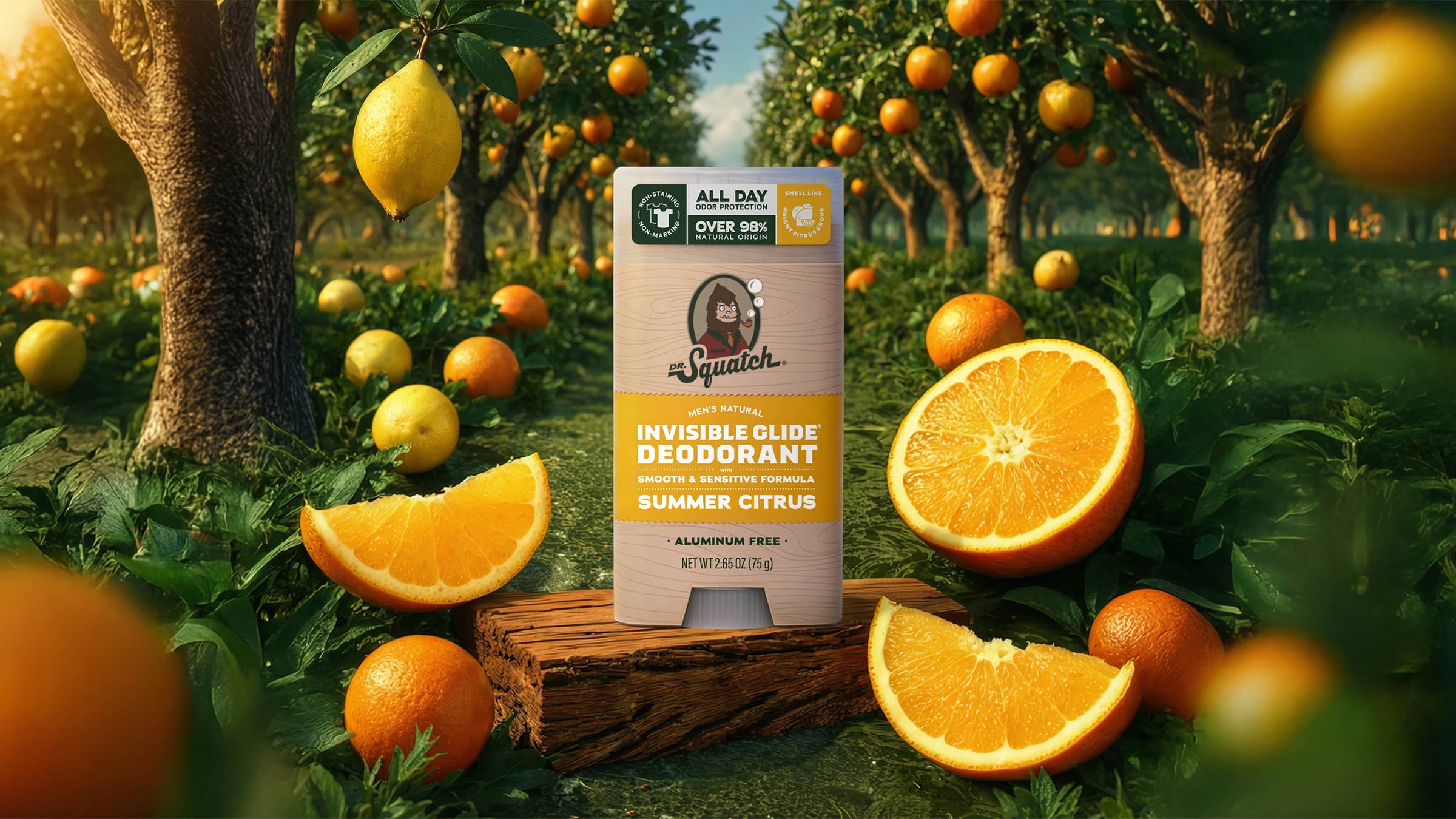 Summer Citrus Invisible Glide Deodorant - Good Morning Good Soap