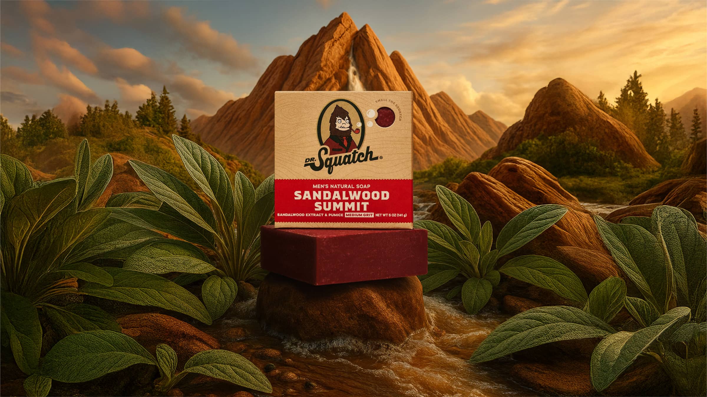 Sandalwood Summit - Soap Built for Daily Grind