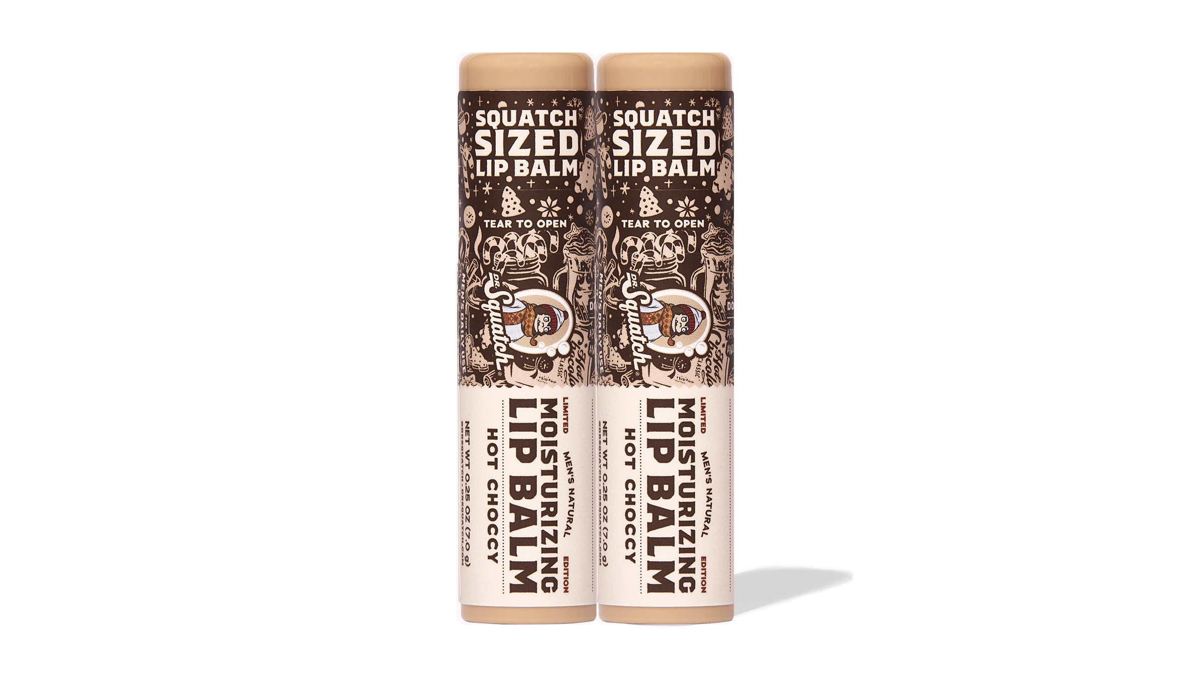 Hot Choccy Lip Balm 2-Pack - Stop Using Boring Soap
