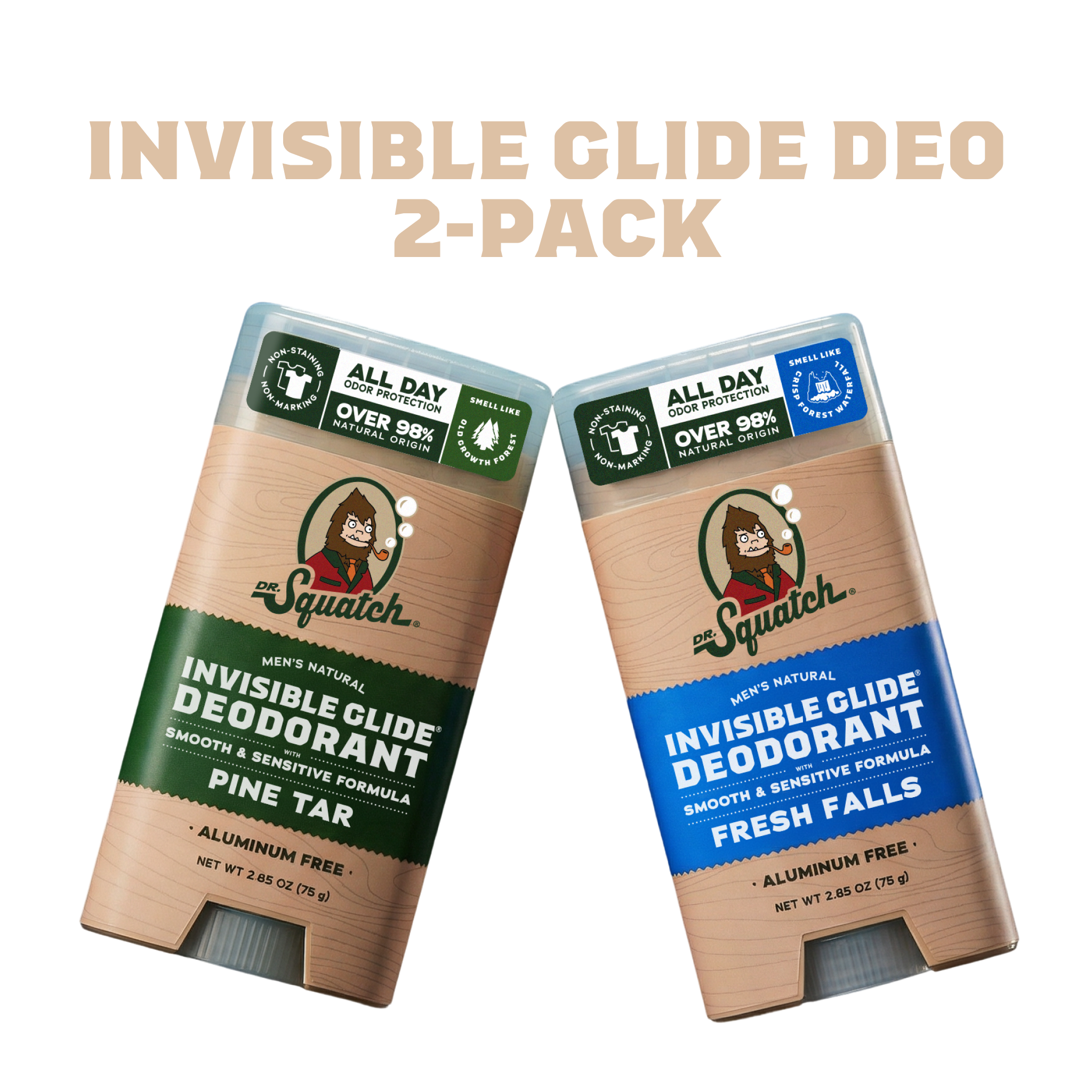 Exclusive: Invisible Glide Deodorant 2-Pack Trial - Make the Shower Upgrade