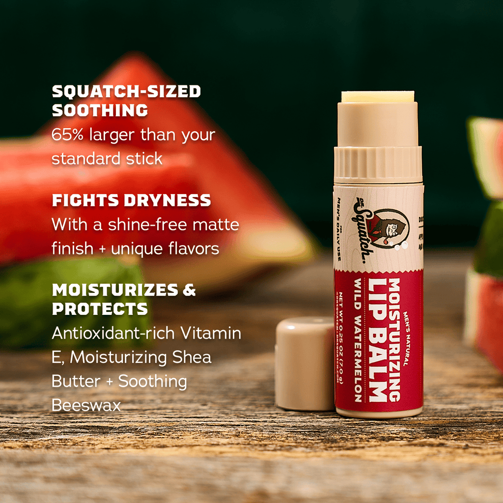 Lip Balm 4-Pack - Stay Fresh After the Shower