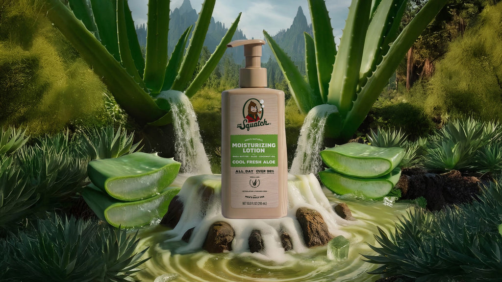 Cool Fresh Aloe Lotion - Make Clean Feel Rugged