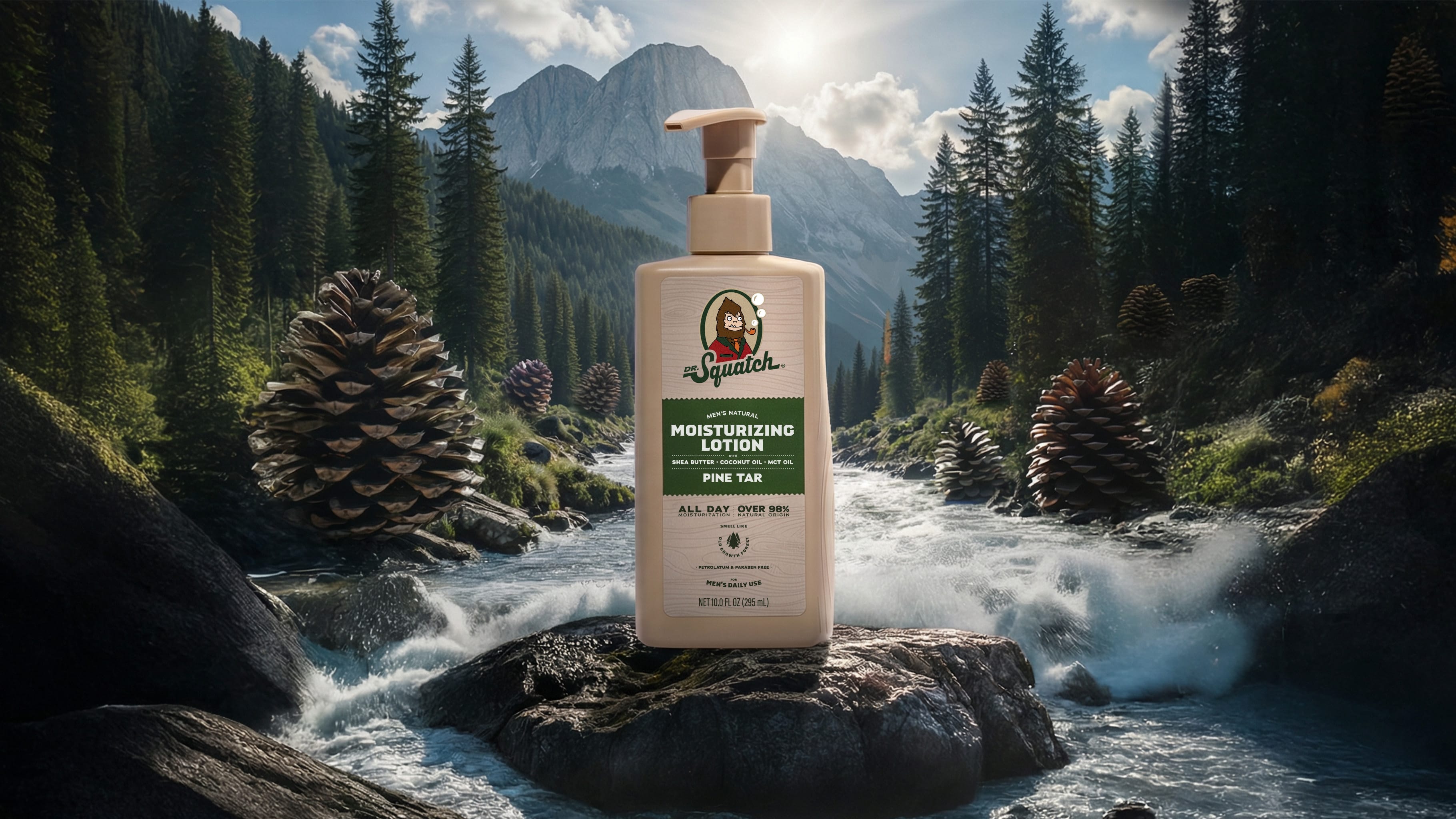 Pine Tar Lotion - Set the Fresh Bar Standard