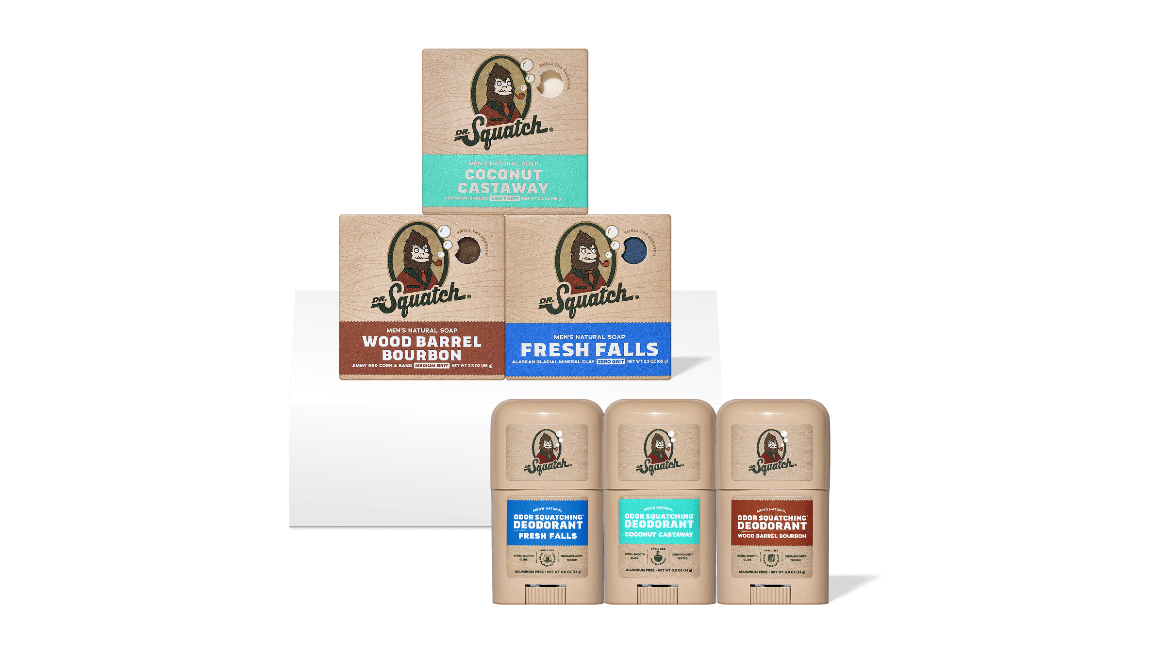 Mini Soap & Deodorant Set - Start Your Freshest Shower