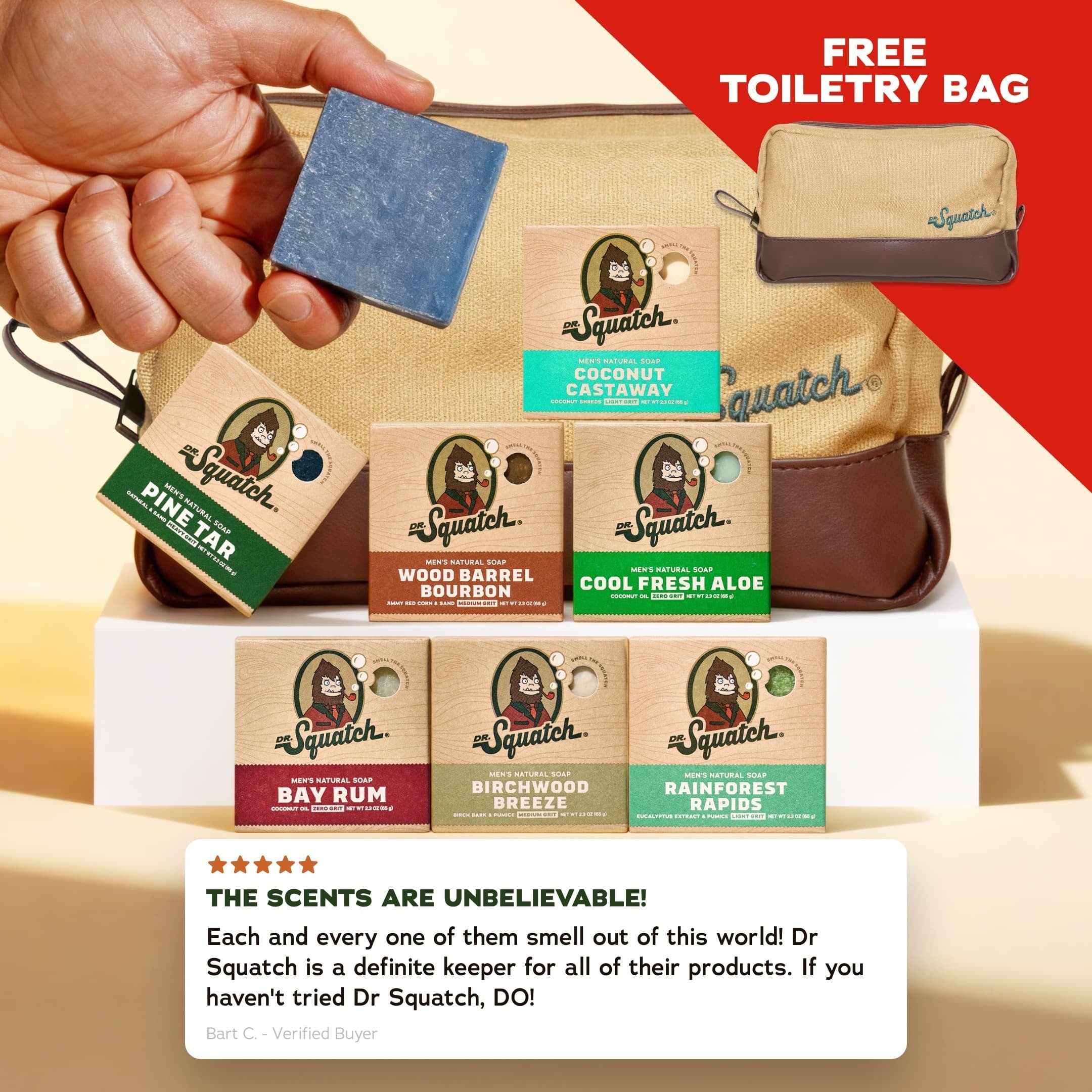 Scent Sampler - 8 Mini Soaps - Fresh Never Felt Better