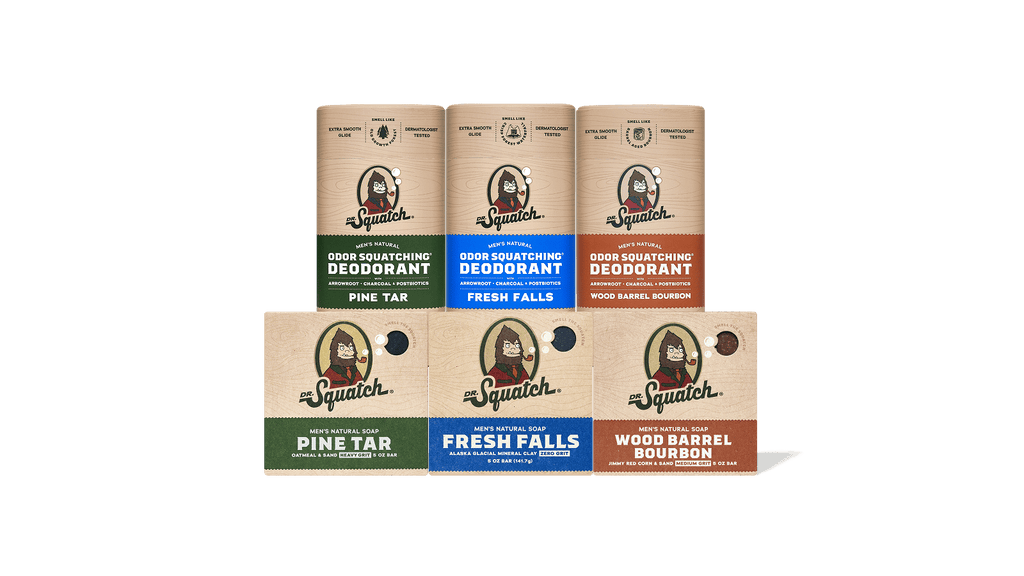 Deodorant & Soap Set - Smell Fresh and Feel Sharp
